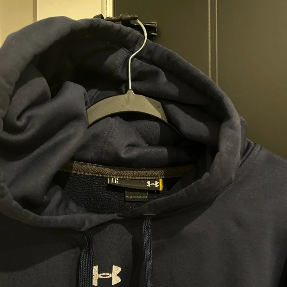 Under Armour Dark Blue Men's Hoodie - Picture 5 of 5